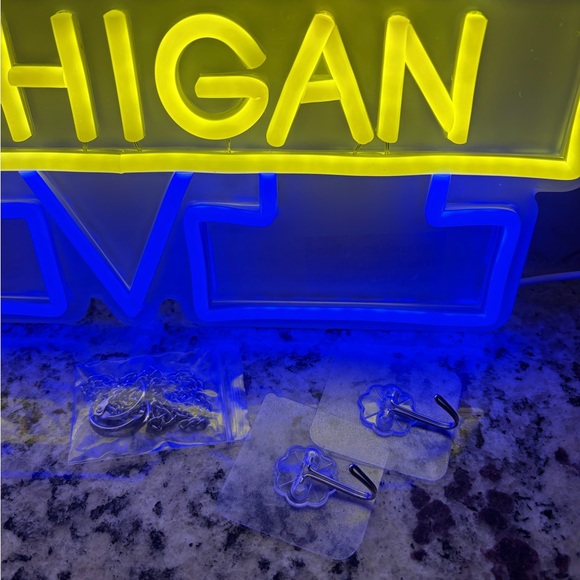 Michigan LED Neon Sign - Picture 2 of 4